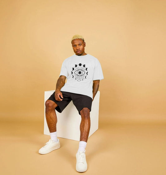 Men's Oversized Organic Cotton White T-Shirt