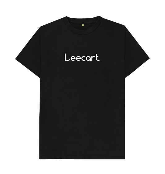 Black Leecart Brand Cotton T-Shirt For Men