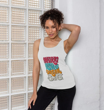 Women's Printed Dream Big Vest Top