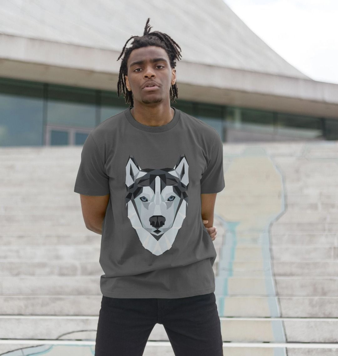 Men's Printed Wolf T-shirt