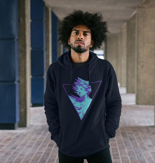 Men's Printed Pullover Hoodie